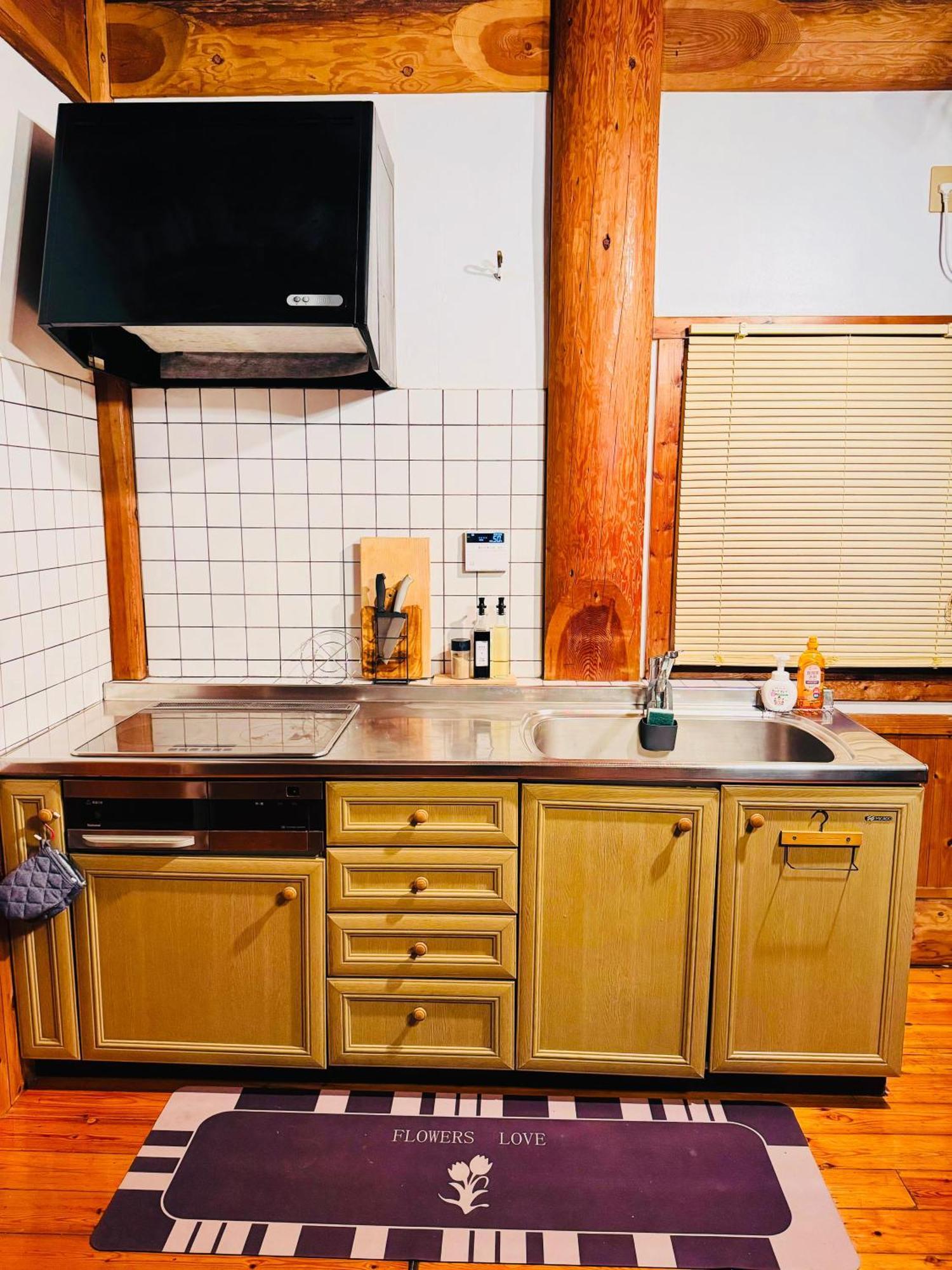 Hotel Yufuin Log House No Yado Tom Sawyer Extérieur photo