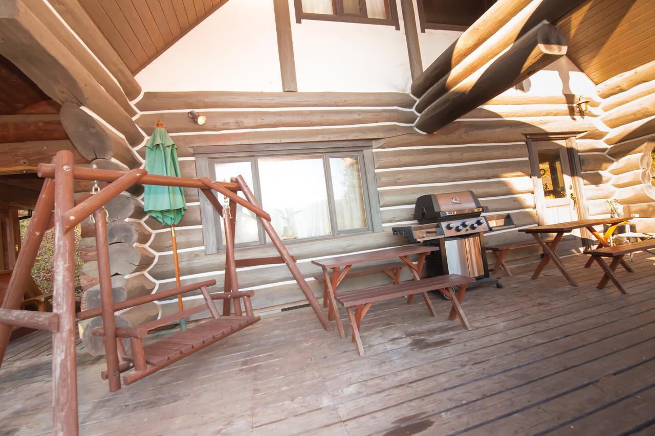 Hotel Yufuin Log House No Yado Tom Sawyer Extérieur photo